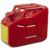 Resim KNC Metal Yakıt Bidonu 10 lt. Kırmızı 