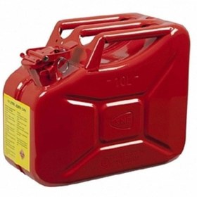 Resim KNC Metal Yakıt Bidonu 10 lt. Kırmızı 