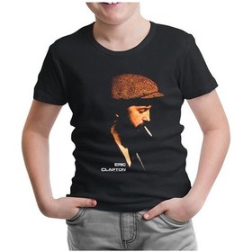 Resim Lord Tshirt Eric Clapton Siyah Çocuk Tshirt 
