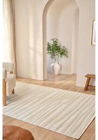 Resim Kaşmir Halı Iskandinav Frode White 80X300 CM Salon Mutfak Halısı Yolluk Salon Mutfak Halısı Yolluk Kilim 