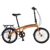 Resim Salcano SLCN300 20 V Fren 6 Vites 20 Jant Katlanır Bisiklet Mat Turuncu Siyah 