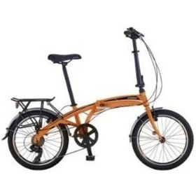 Resim Salcano SLCN300 20 V Fren 6 Vites 20 Jant Katlanır Bisiklet Mat Turuncu Siyah 