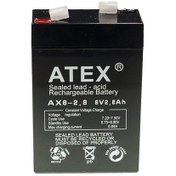 Resim Atex 6V 2.8Ah Akü 