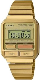 Resim Casio A120WEG-9ADF Kol Saati, Altın Sarısı, Standart 
