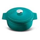 Resim Kitchenware Profond Turkuaz Döküm Mini Güveç 12 Cm Voeux