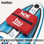 Resim KOETSU Kırmızı Oxford Kumaş Paddle Board Depolama Çantası, Soğutma Sistemi, Paddle Boardlar, Sörf Tahtaları, Kano için Uygun 