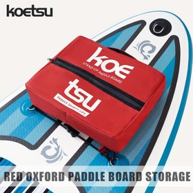 Resim KOETSU Kırmızı Oxford Kumaş Paddle Board Depolama Çantası, Soğutma Sistemi, Paddle Boardlar, Sörf Tahtaları, Kano için Uygun 