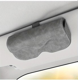 Resim Chuangyinshop Gri Gözlük Tutucu Klips - Ayarlanabilir, Güvenli Tutuş, Güneşlik Klipsi 