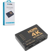 Resim Hdmi Dağıtıcı Switch 4K 2K 4 Giriş 1 Çıkış S-Link Sl-Hsw4K55 