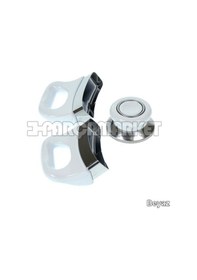 Resim Tüm Tencere Tavalara Uygun Beyaz Sap Kulp Tutamak Seti 