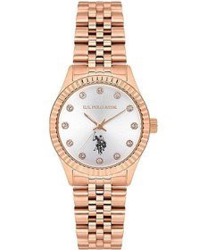 Resim Uspa2086-07 Kadın Kol Saati Metalik Gri 