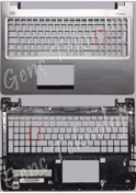 Resim Asus Uyumlu S56C, S56CA Üst Kasa Klavye Kasası - Klavyesiz- 