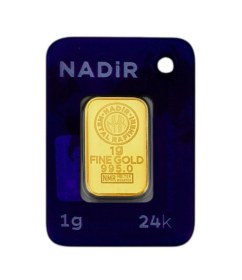 Resim Tuğrul Kuyumculuk 24 Ayar 1 Gram Külçe Altın 