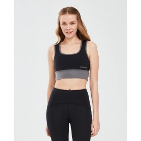 Resim Skechers Performance Coll. W Mid Support Bra Kadın Siyah Sporcu Sütyeni S241110-001 