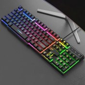 Resim GZPLZ X-L Swab GX50 USB Kablolu Klavye, Renk: 