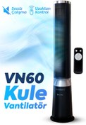 Resim Dijitsu VN60 Kule Tipi Vantilatör Yeni Nesil Modern Ve Sessiz | Uzaktan Kumandalı | Sağa Sola Salınımlı 