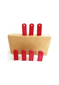 Resim Mühür Kauçuk Alaşım Kırmızı Jiklet Kaşe 6mmx15mmx40mm 