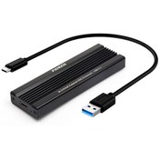 Resim Fideco USB 3.1 Gen2 Type-C to M.2 PCIe NVMe SSD Harddisk Kutusu Siyah Kargo Bedava! Aynı Gün Kargo! 24 Saatte Adrese Teslim