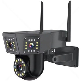 Resim O-kam 3016 Wifi 6mp Ptz 3mp+3mp 3lü Siyah Kasa 
