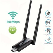 Resim USB Wi-Fi Menzil Genişletici: 300Mbps Hız ile Ağ Sinyalinizi Güçlendirin - Tak ve Çalıştır 