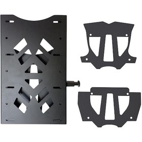 Resim Gp Kompozit Yamaha Nmax 125 / 155 2021-2025 Uyumlu Pratik Tak-çıkar Kızaklı Arka Çanta Demiri Siyah 