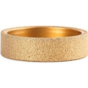 Resim Mufunye Altın Renkli 20mm Genişliğinde Elmas Açımlı Taşlama Tekerleği 75mm Dış Çap, 20mm İç Çap 