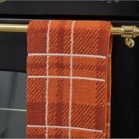 Resim Soft Plaid Mutfak Havlusu - Kiremit - 40X66 Cm 