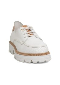 Resim Mammamia D24ya-3850 Kadın Deri Oxford Ayakkabı D24YA-3850-R7263 Beyaz 