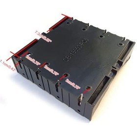 Resim 18650 4'lü Pil Yuvası Pcb Montajlı(LityumLi-Ion) 