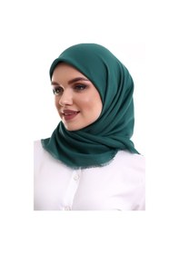 Resim Pamuklu Pano Düz Desensiz Örtü Koyu Yeşil 