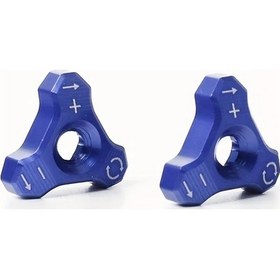 Resim Tongdashop Ktm Sx Sxf Exc Xcw 125-350cc Wp 48mm Ön Fork Ayar Kolu, Mavi Grafikli, Kolay Montaj 