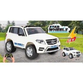 Resim Pilsan Star Wheels Akülü Araba 12V Uzaktan Kumandalı Beyaz 05 200 Beyaz 