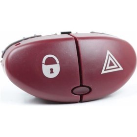 Resim Peugeot 206 P206 Dörtlü Flasör Dügmesi - Merkezi Kilit Dügmesi 264849026 