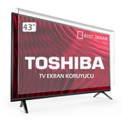 Resim Bestekran Toshiba Uyumlu 43Ul3C63Dt Tv Ekran Koruyucu - Toshiba Uyumlu 43" Inç Ekran Koruyucu 
