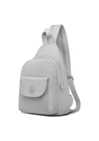 Resim Hüvendo Smart Su Geçirmez Çok Cepli Küçük Boy Günlük Kadın Sırt Çantası Açık Gri Açık Gri 