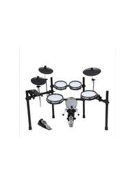 Resim Hitman Hd-27 Dijital Davul Seti Orta Seviye Hassas Pad Yapısı, Çok Sayıda Dahili Ritim Ve Metronom, Kulaklık Çıkışlı Sessiz Çalışma Modu 