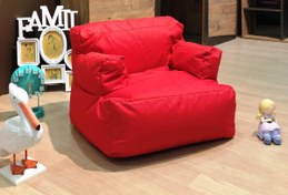 Resim ARMUTLAND MİNİ RELAX ARMUT PUF KOLTUK KIRMIZI ( 1-8 YAŞ ) 