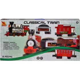 Resim Paradise Sda 1555 Klasik Tren Seti Sesli ve Işıklı 35 Parça 4523 