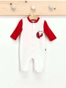 Resim U.S. Polo Assn. Unisex Lisanslı Uspa Karpuz Desenli Patikli Tulum 