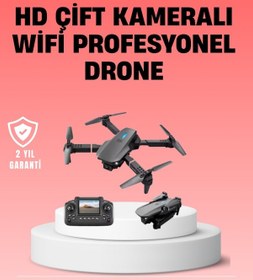 Resim Wifi Fpv Canlı Görüntü Aktarımlı Katlanabilir Drone 
