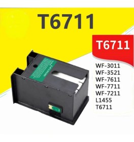 Resim Epson WF-7715DWF T6711 Muadil Atık Kutusu Bakım Tankı 