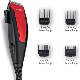 Resim Goldmaster GM-7148 4 Başlıklı Kablolu Kuru Saç Kesme Makinesi 