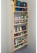 Resim Begensec1 Montessori Kitaplık Çocuk Odası Eğitici Kitaplık Ahşap 