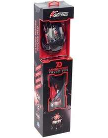 Resim Hello Hl-18739 Kablolu Oyuncu Mouse+Pad - 380426117 