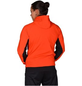 Resim Joma Poly. Stork - Erkek Turuncu-Siyah Kapüşonlu Spor Sweatshirt Turuncu 