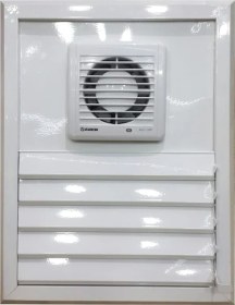 Resim 38 45 Cm Üstten Motorlu Telli Alüminyum Menfez 12 Cm Fan 