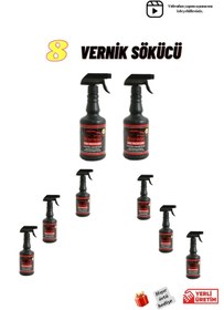 Resim Dinçmax 8 Adet Vernik Sökücü Sprey- Oto Güneş Yanığı Onarımı 