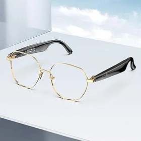 Resim Tercüman Akıllı Gözlükler, Erkekler İçin Bluetooth Güneş Gözlüğü, Mavi Engelleyen Lensler, 163 Dil Çeviri, Gerçek Zamanlı Ses Notu Kayıt 