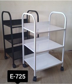 Resim Egeli Setup-etejer 3 Raflı Tekerlekli 