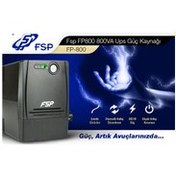 Resim FSP FP800 800VA Line Interactive UPS (1x9A Akü) 